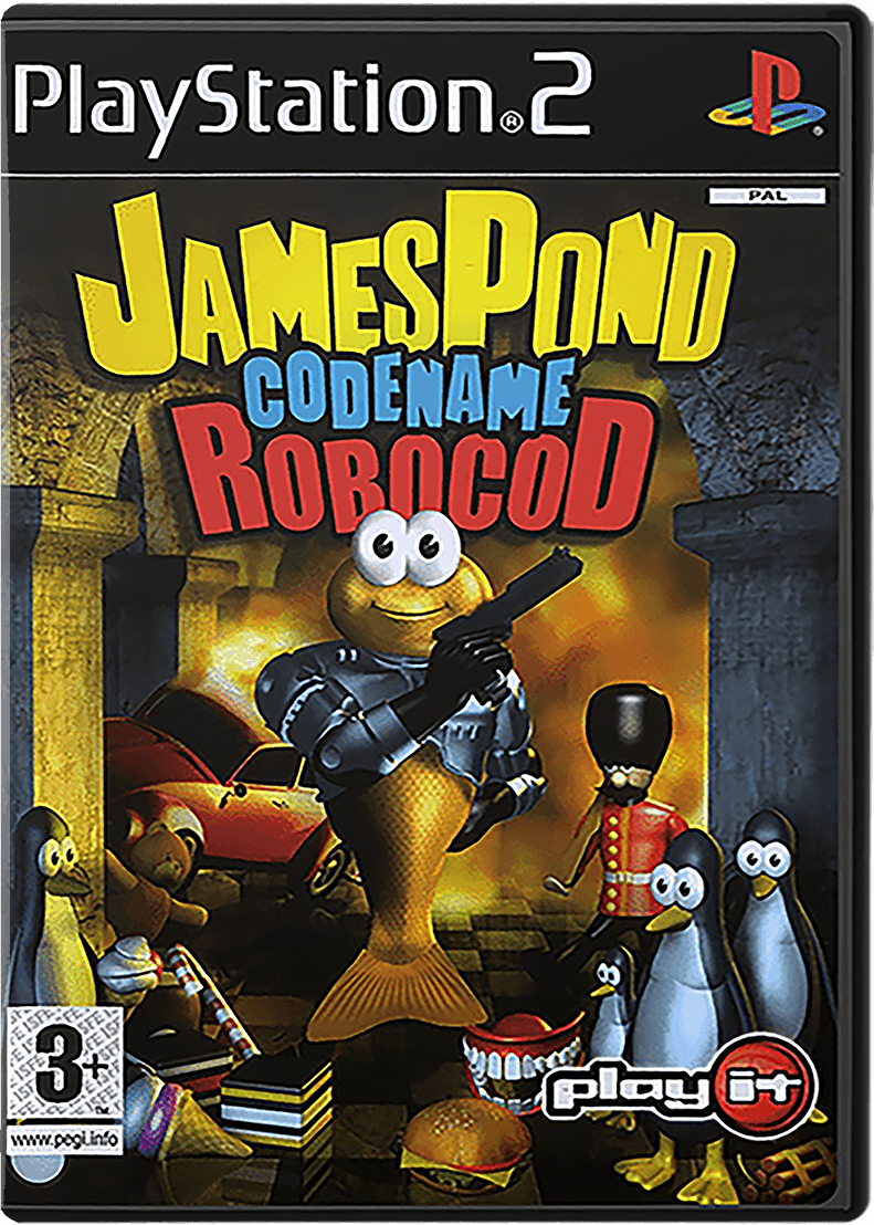 James Pond Codename Robocod box art for Playstation 2